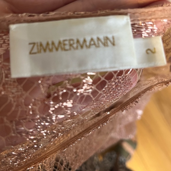 Zimmerman lavish lace billow tunic size 2 - Picture 6 of 7